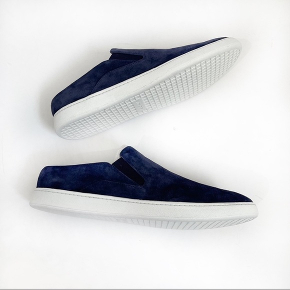 Vince Verrell Slip On Sneaker Shoe Deep Blue - Picture 5 of 9